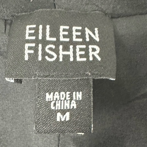 Eileen Fisher Silk Embroidered Open Jacket - Picture 3 of 6